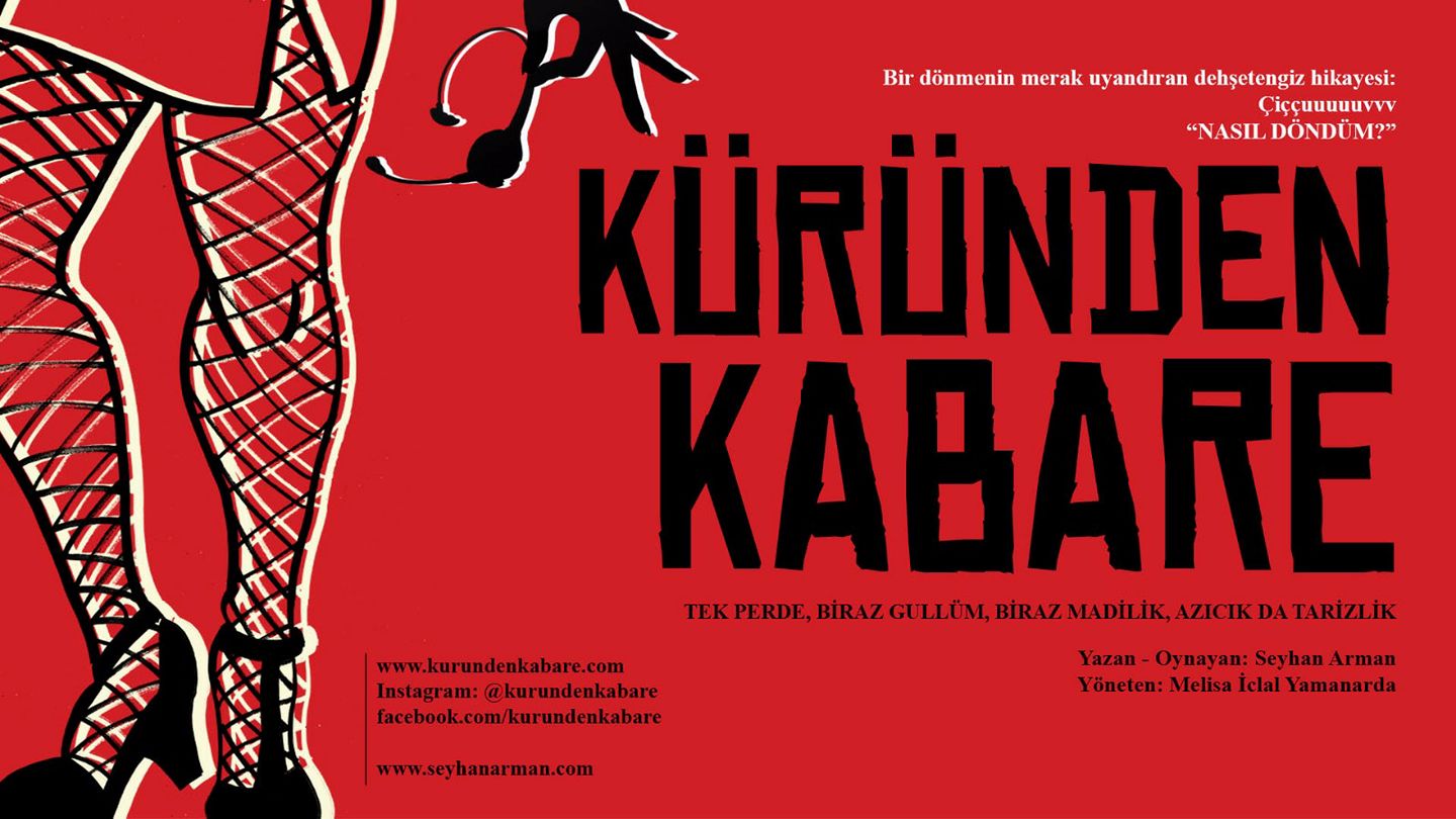 &lsquo;Küründen Kabare&rsquo; perdelerini açıyor | Kaos GL - LGBTİ+ Haber Portalı Haber